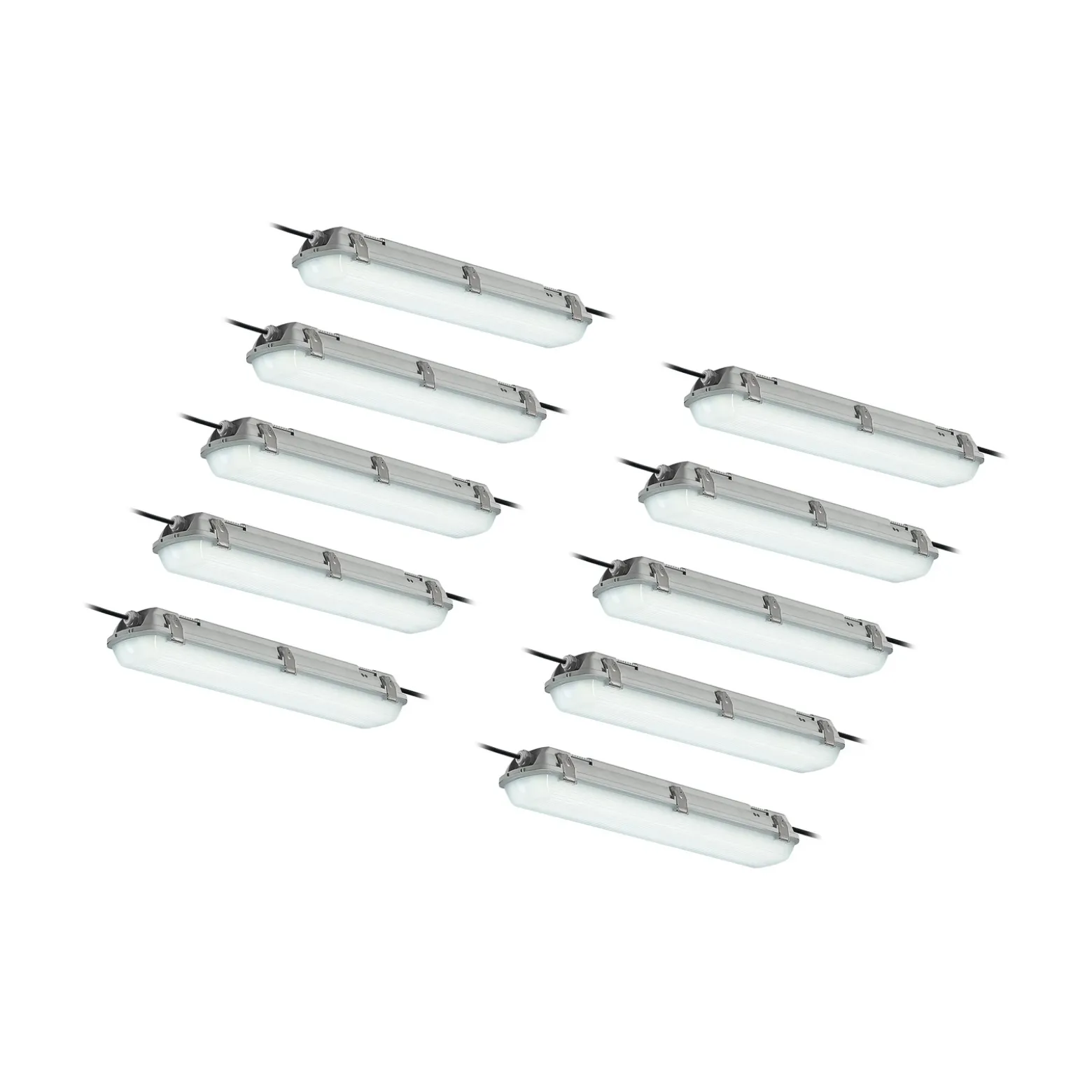 Arcchio Rao lámpara LED resistente a la humedad, longitud 61,8 cm, lote de 10