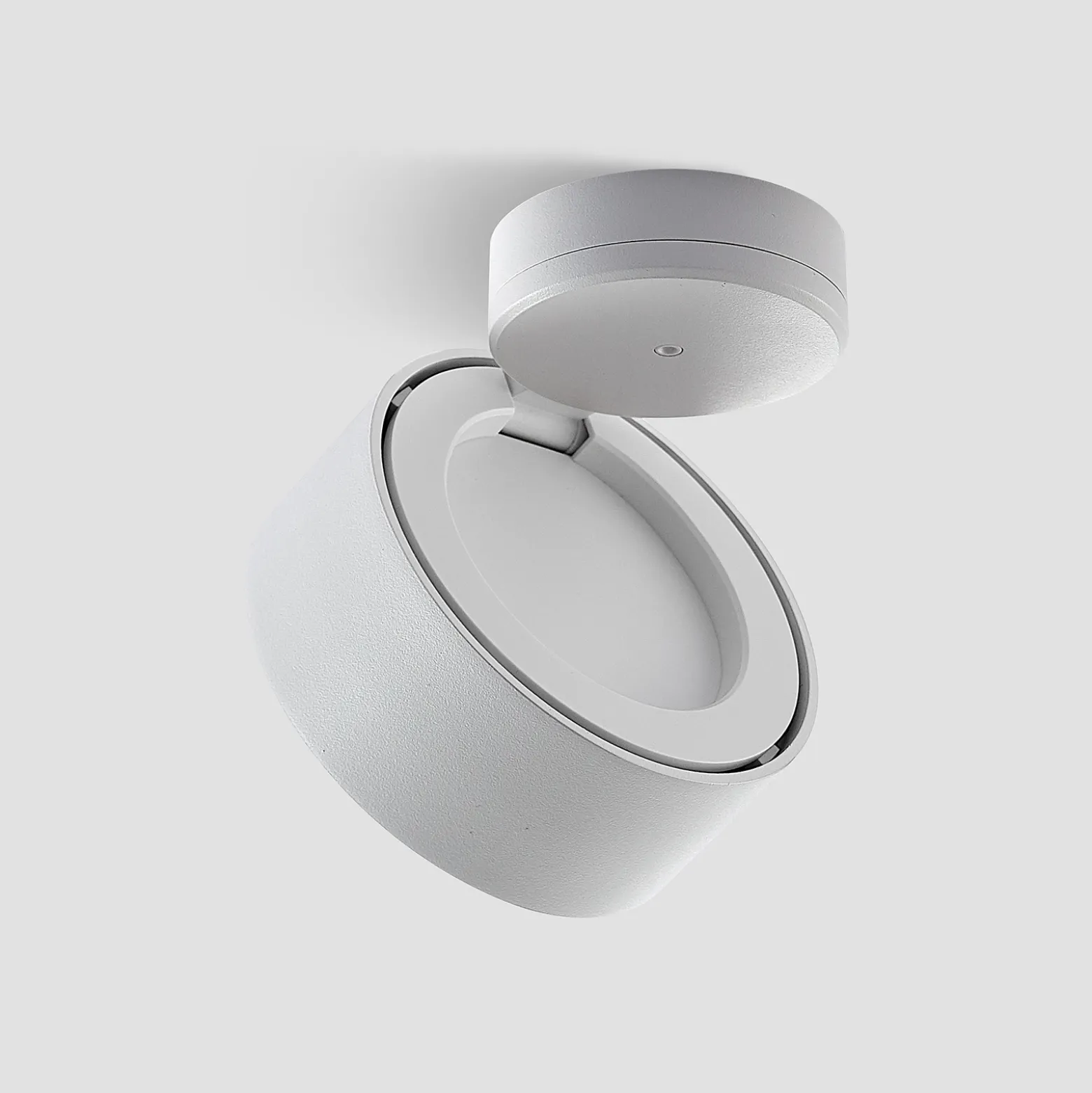Arcchio Rotari Lámpara LED de techo, blanca, orientable, metal