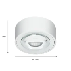 Arcchio Rotari Lámpara LED de techo, lente, 1 luz fija