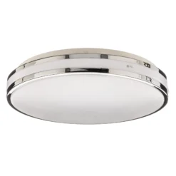 Arcchio Sinovu Lámpara de techo para baño LED, cromo, 34 cm