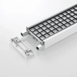 Arcchio Susi lámpara colgante LED de oficina, blanca, 120 cm, 4.000K, DALI
