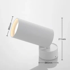 Arcchio Thabo downlight LED orientable para techo, 21,5 W