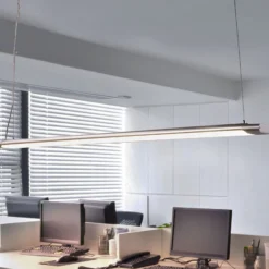 Arcchio Vinca lámpara colgante LED, 120 cm, 3.450 lm, 4.000 K
