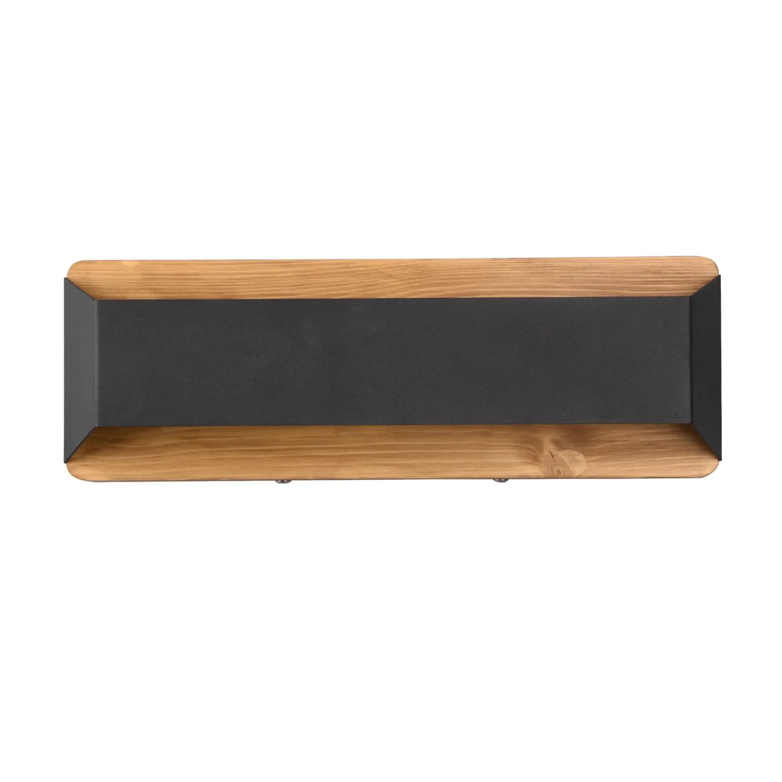 Arino aplique de pared LED, negro, ancho 35,2 cm