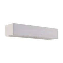 Arya aplique de pared, arriba/abajo, blanco, escayola, G9, 2 luces, pintable