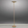 Atenuador de la lámpara de pie LED PURE Moon de aluminio/vidrio color