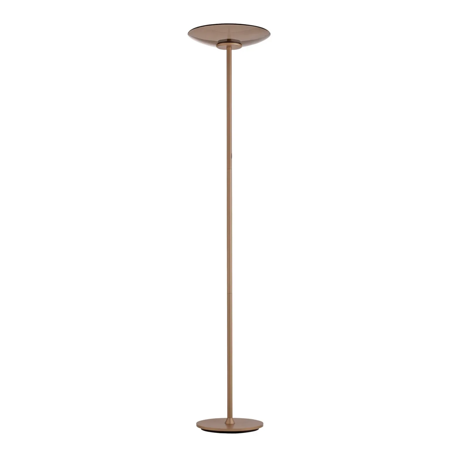 Atenuador de la lámpara de pie LED PURE Moon de aluminio/vidrio color