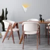 Bañador de pared Bird 3202, diseño triangular, blanco