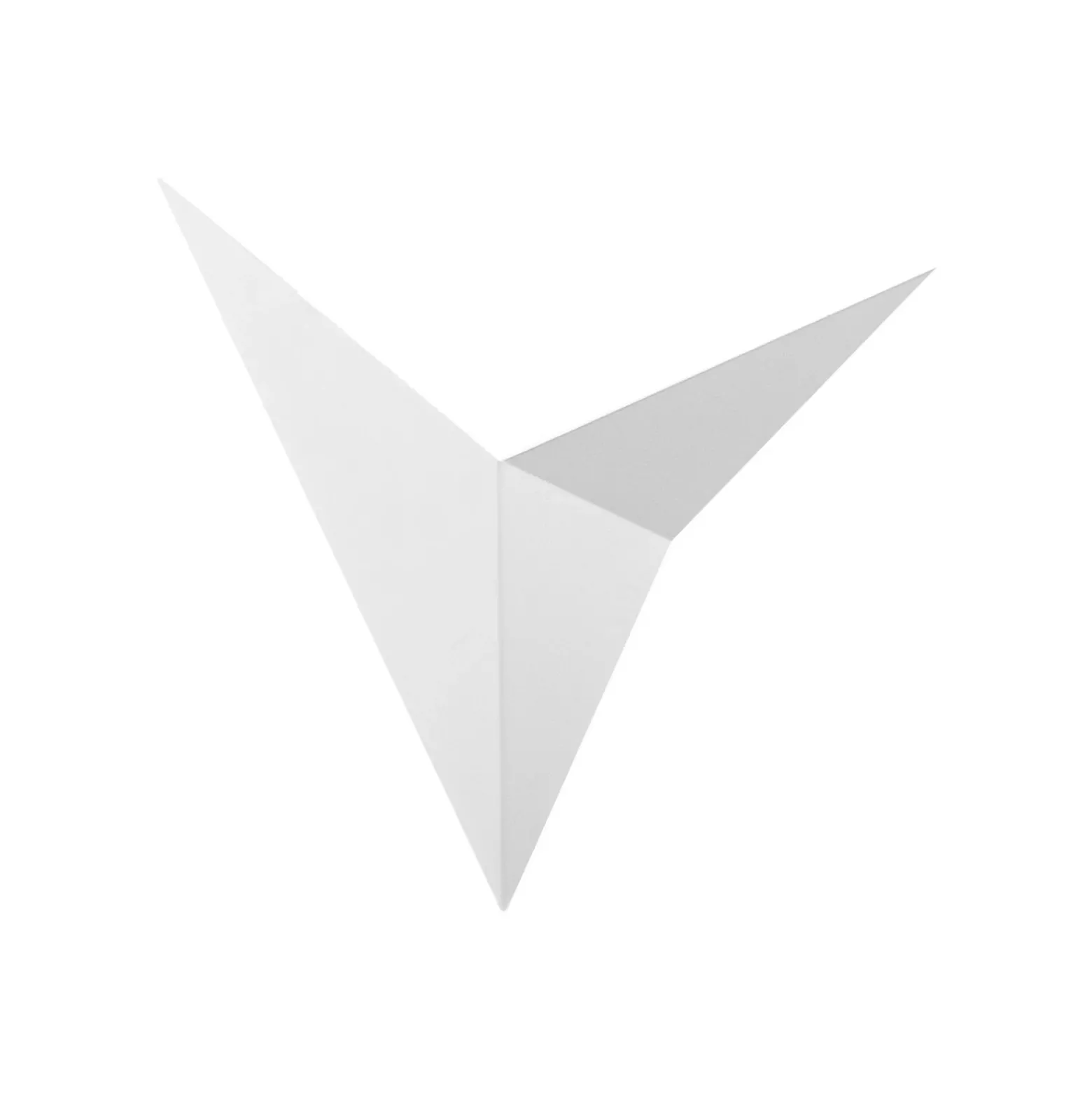 Bañador de pared Bird 3202, diseño triangular, blanco