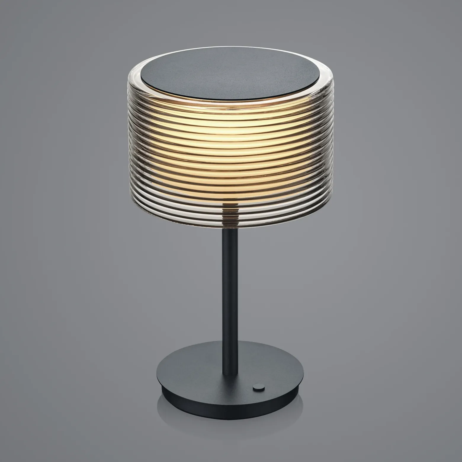 BANKAMP Grand Groove lámpara de mesa LED