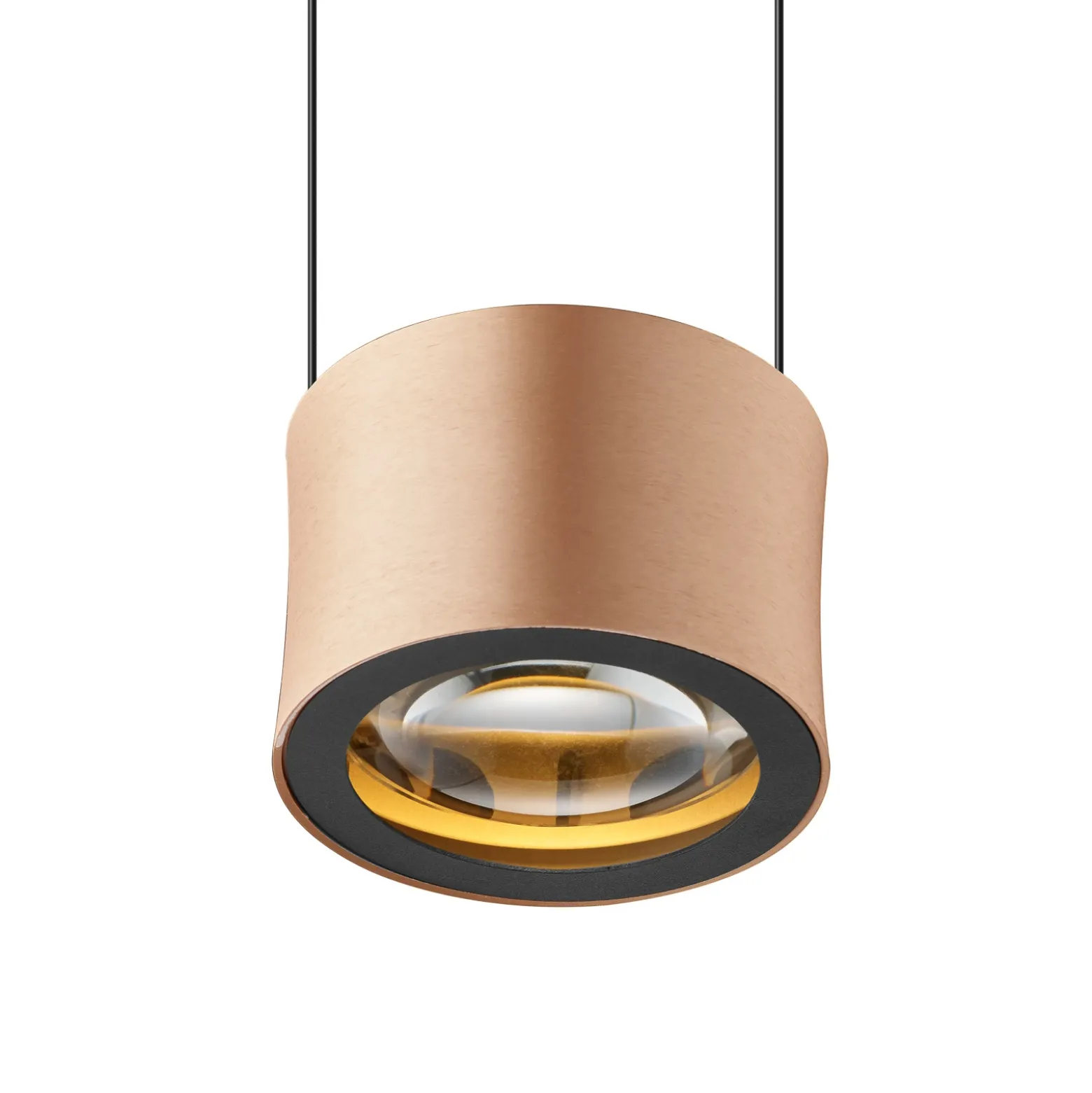 BANKAMP Impulse colgante LED 3 luz oro rosado