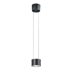BANKAMP Impulse Flex colgante LED 1 luz negro