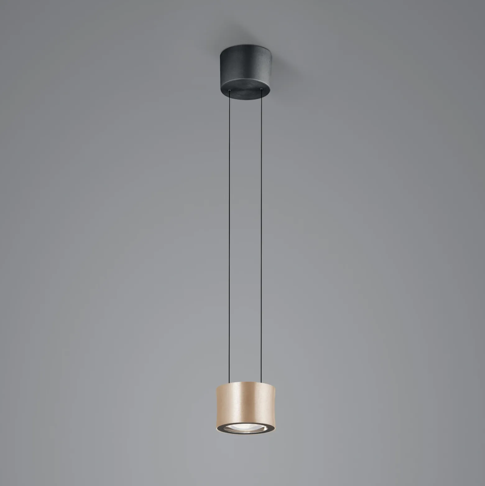 BANKAMP Impulse Flex colgante LED 1 luz rosa