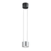 BANKAMP Impulse Flex colgante LED 1 luz níquel