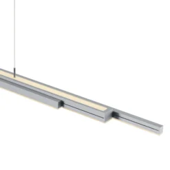 BANKAMP Lightline V3 flex LED up/down aluminio