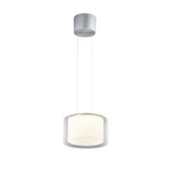 BANKAMP Lámpara colgante Grand Clear LED, 1 luz, Ø 32 cm