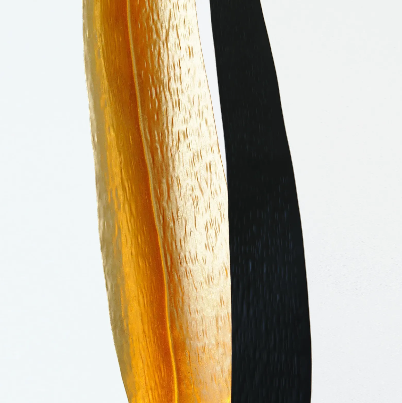 Barbone lámpara de pie, marrón-negro, oro