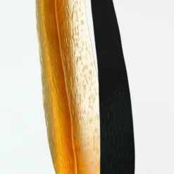Barbone lámpara de pie, marrón-negro, oro