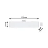 Barra de luz LED Paulmann URail Ceris, 3000 K, aluminio, atenuable