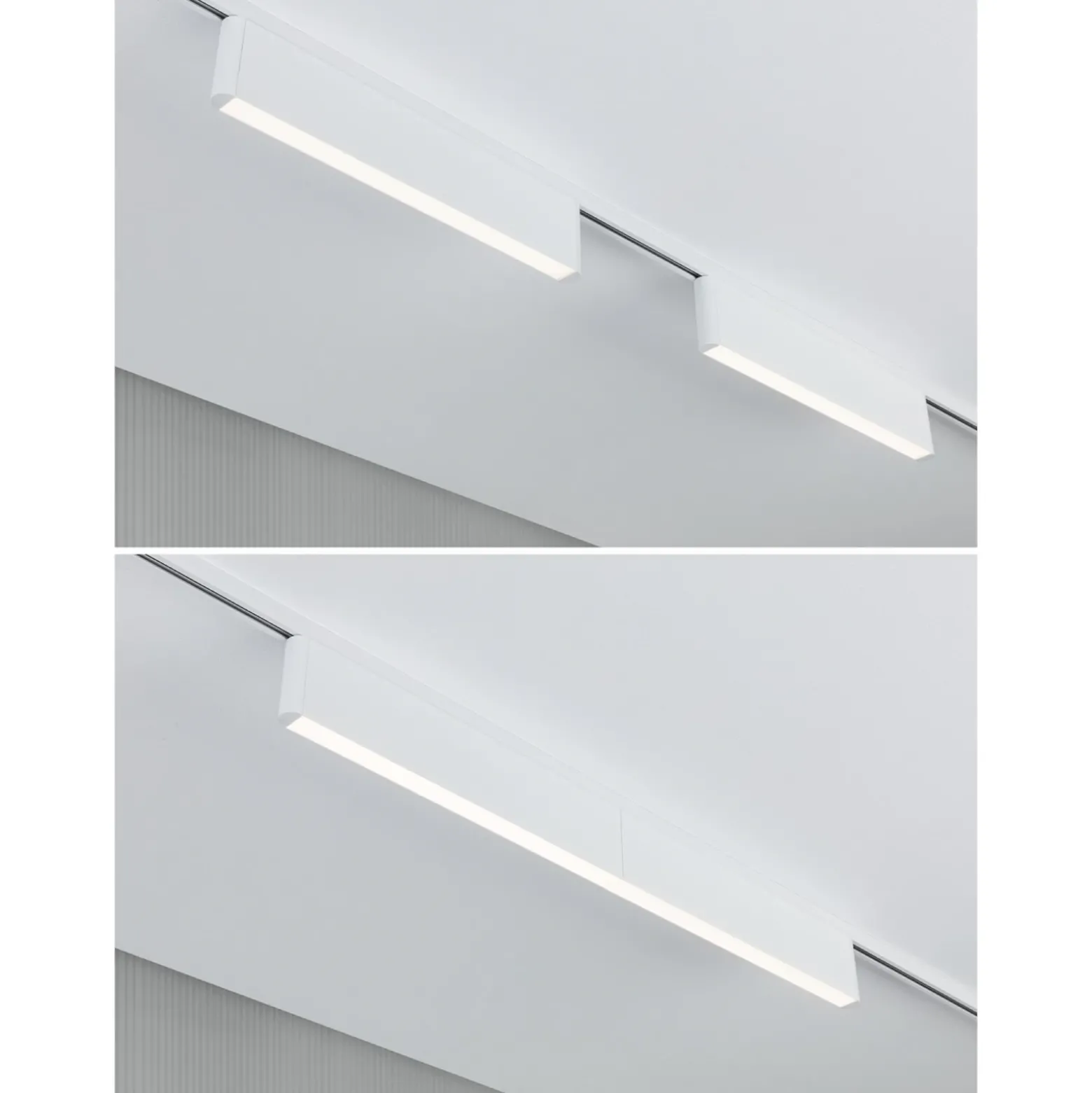 Barra de luz LED Paulmann URail Ceris, 3000 K, aluminio, atenuable