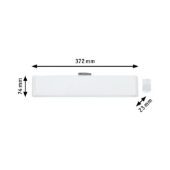 Barra de luz LED Paulmann URail Ceris, 4000 K, aluminio, atenuable