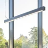 Barra de luz LED SLC CLICK, negra, 140 cm, CCT, DALI, IP20