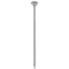 Barra de montaje para carril DUOline, titanio, 25cm