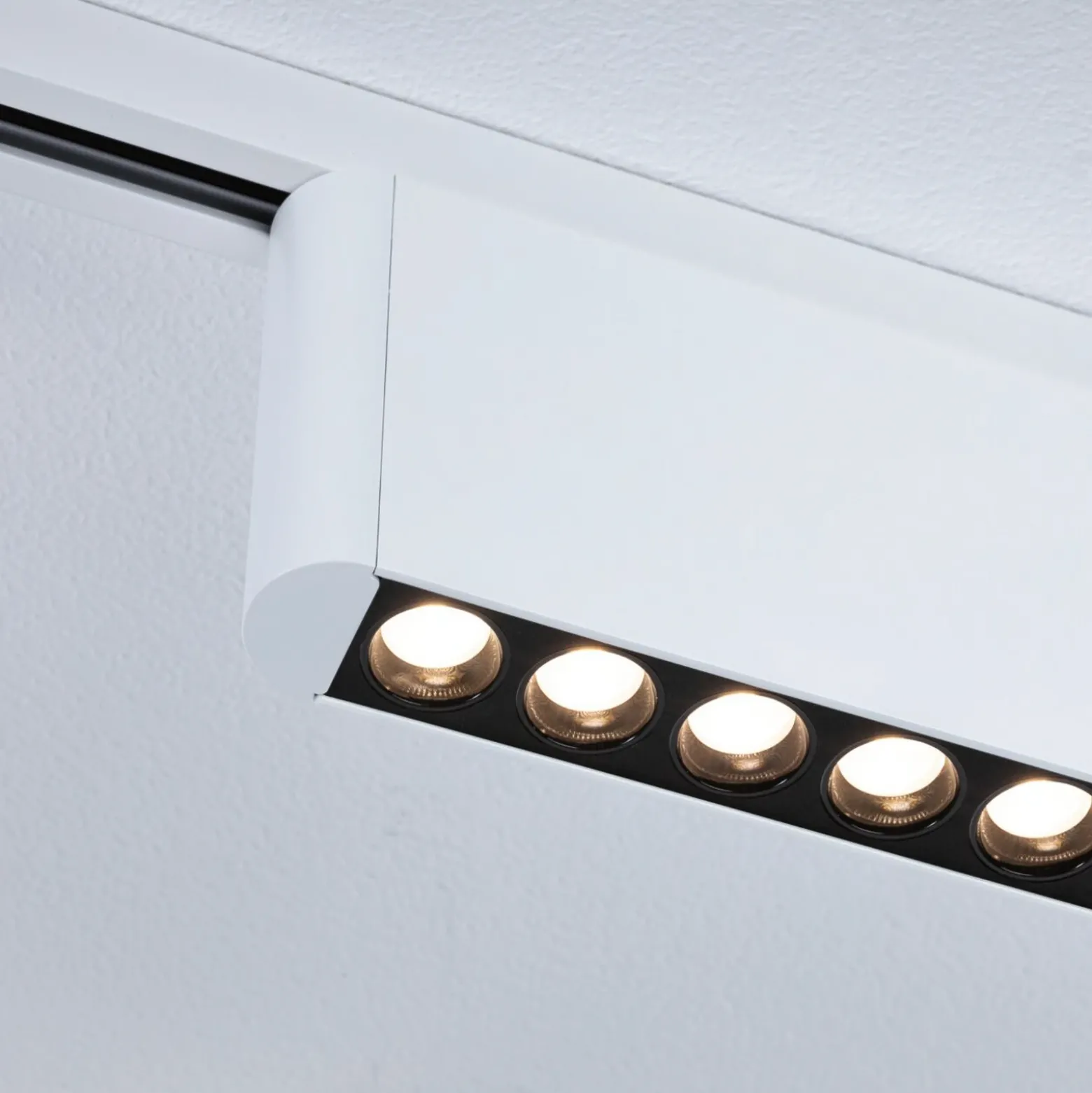 Barra LED Paulmann URail Zelos, 3000 K, blanco señal, atenuable