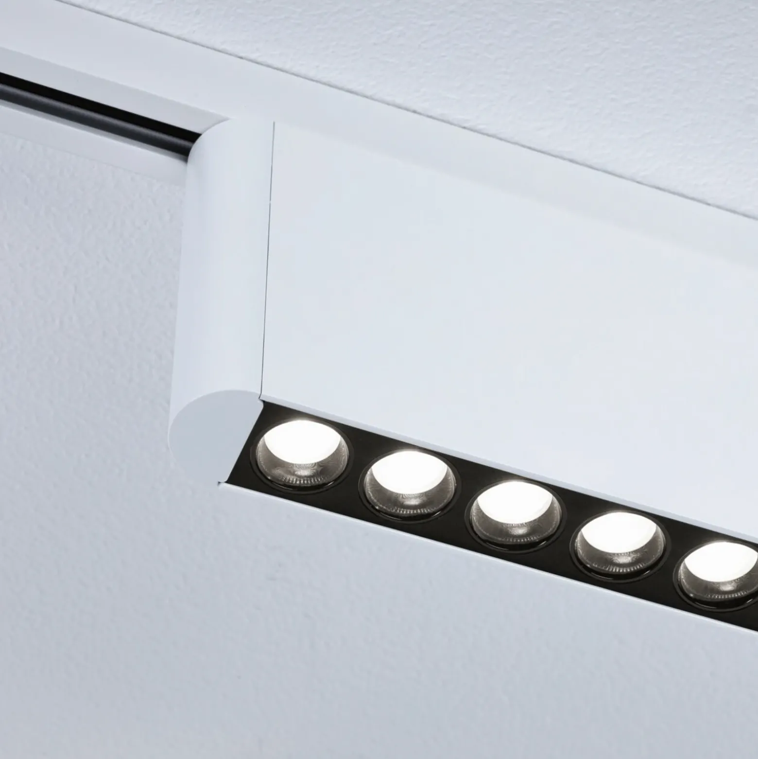 Barra LED Paulmann URail Zelos, 4000 K, blanco señal, atenuable