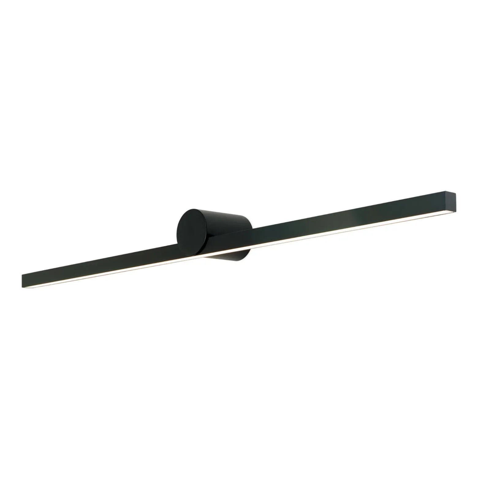 Beauty lámpara de espejo LED, anchura 101cm, negro