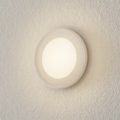 BEGA Accenta pared redondo anillo blanco 315lm