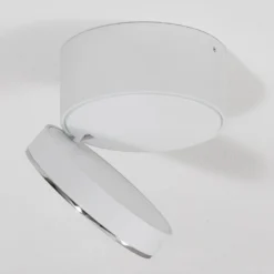Bega LED downlight 51312.1, blanco, metal DALI orientable