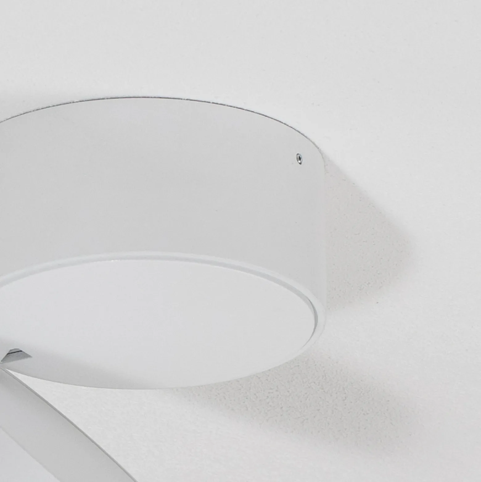 Bega LED downlight 51312.1, blanco, metal DALI orientable