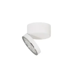 Bega LED downlight 51312.1, blanco, metal DALI orientable