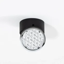 Bega LED downlight de techo 51312.5 negro metal DALI orientable