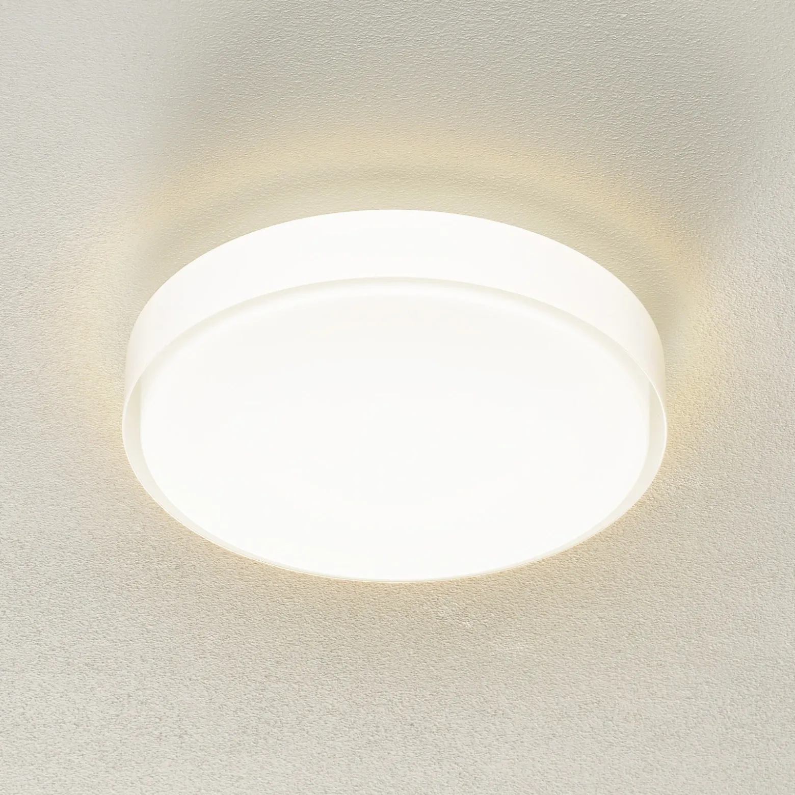 Bega 34278 Plafón LED, blanco, Ø 36 cm, DALI