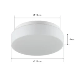 Bega 50078 Plafón LED DALI 3.000K Ø25cm