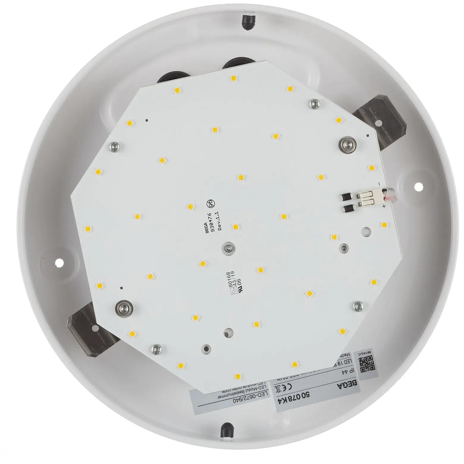 Bega 50078 Plafón LED DALI 3.000K Ø25cm