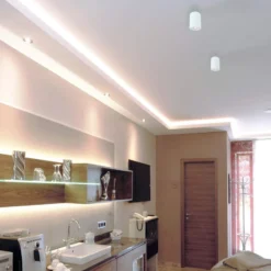 Bengala downlight de techo, blanco, Ø 9,6 cm, giratorio y orientable