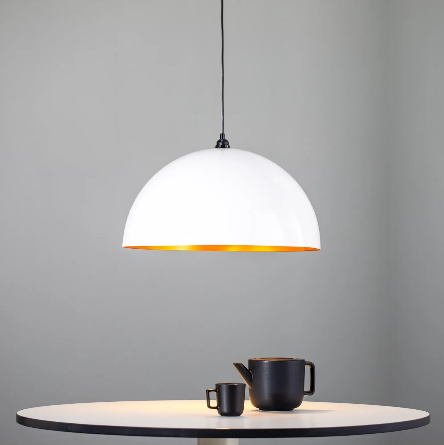 Berceste 236-S lámpara colgante Ø60cm blanco/oro
