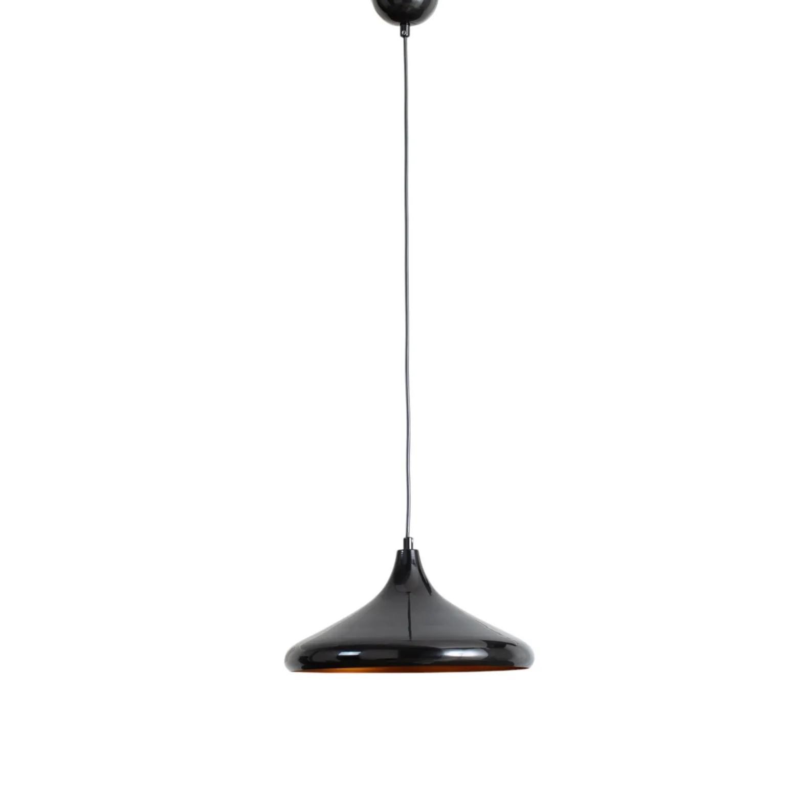 Berceste 207-S lámpara colgante Ø35cm negro/oro