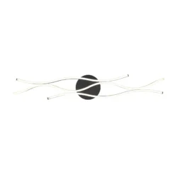 Blaze Plafón LED, CCT, atenuable, latón
