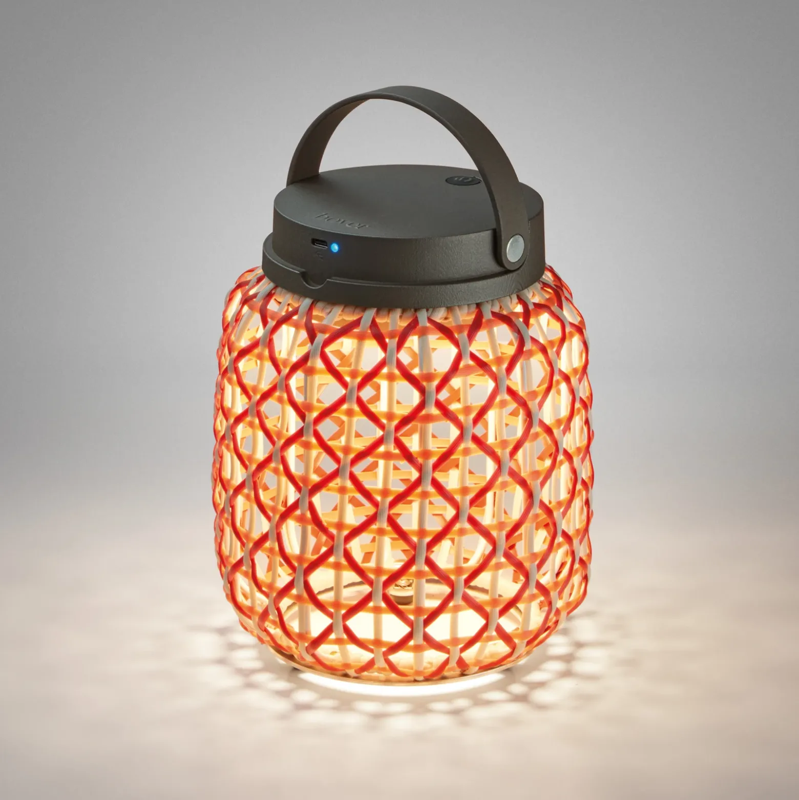 Bover Nans M/21/R lámpara de mesa LED batería rojo