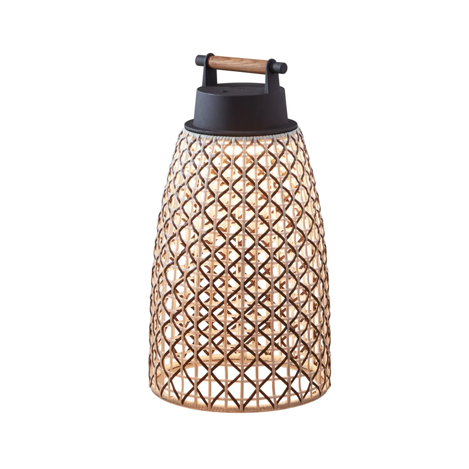 Bover Nans M/49/R Lámpara de mesa recargable para exterior marrón