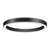 BRUMBERG Anillo circular Biro Ø 60cm, 40 W, encendido/apagado, negro, 830