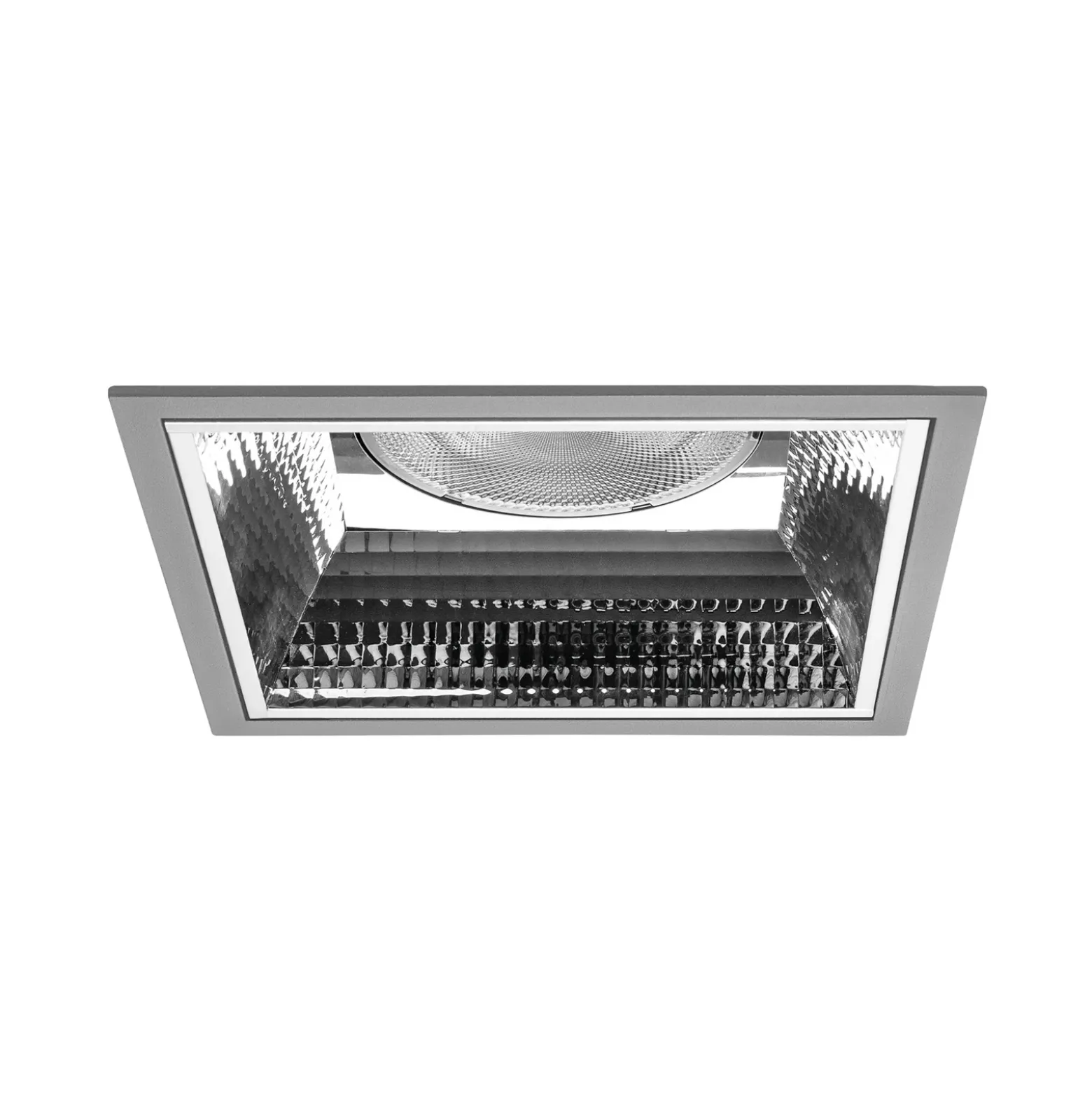 BRUMBERG Apollo Mega, facetado, angular, 4.000 K, plata
