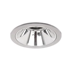 BRUMBERG Apollo Mini, liso, redondo, DALI, 3.000 K, plata