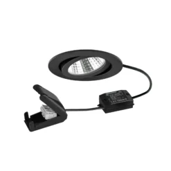 BRUMBERG BB03 Caja de conexiones on/off para foco empotrable LED negro mate
