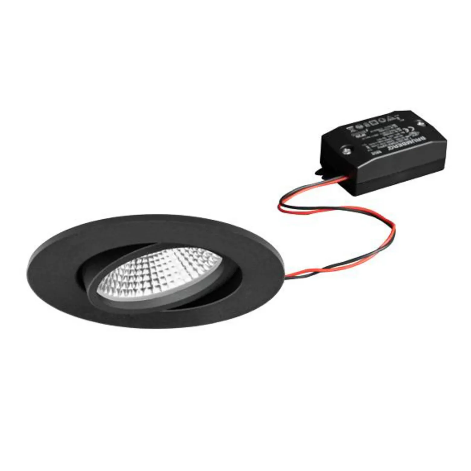 BRUMBERG BB23 empotrado IP65 no atenuable negro