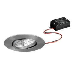 BRUMBERG BB23 empotrado IP65 no atenuable níquel